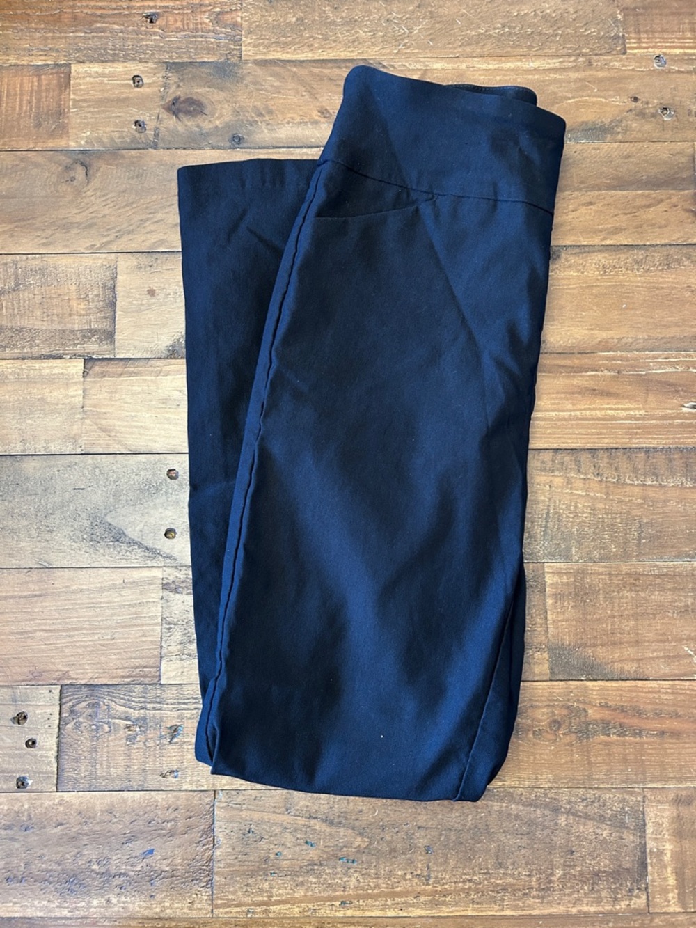 Tribal Black Leggings with Branded Waistband